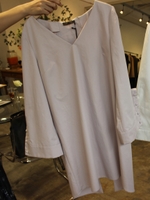 ハイツイストコットンドレス/ライトピンク