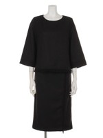 ツィードセットアップ/ブラック