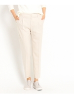 [S]スーパーフラノテーパードパンツ/ライトベージュ(051)