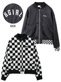 REVERSIBLE CHECKERED BLOUSON/グリーン