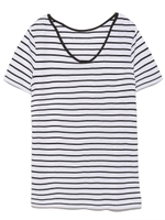 【emmi yoga】接結Tシャツ/WHT