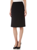 スラブボーダーツィードセットアップ スカート/ブラック(010)