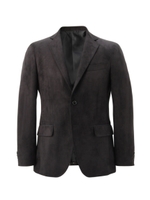 [EXTRAサイズ]シャドーハウンドトゥースシングルジャケット/ブラック(019)