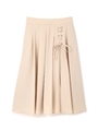 SLIT LACE DOWN SK/ベージュ(040)