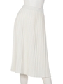 KNITプリーツSK/WHT