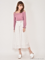 ミニフラワースカンツ/ライトグリーン