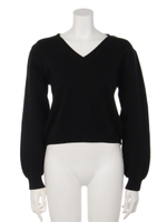 BACK BELT KNIT/オフホワイト