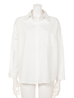 【chille anap】バックレースデザインシャツ/WH