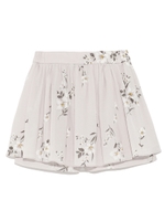 スプリングフラワースカートショートパンツ/LGRY