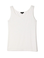 ベア天竺タンクトップ/ホワイト(030)