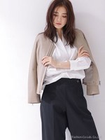 シープレザーシングルライダース/ブラック