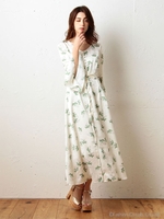 すずらん2WAYマキシワンピース/ピンク