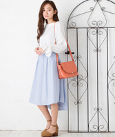 ストライプイレヘムスカート