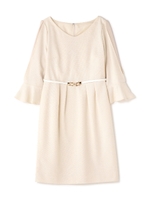 スプリングドビーワンピース/ネイビー(120)