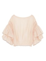 フリルスリーブトップス/PBEG