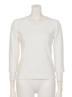 WEEK LOGO 7分袖 TOPS/WHT