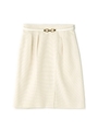 スプリングドビースカート/ホワイト(031)