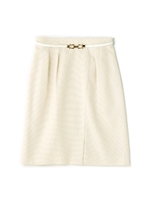 スプリングドビースカート/ホワイト(031)