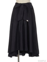 プリーツテールスカート/サックス