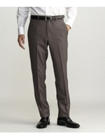 ウォッシャブルウールスラックス/ブラウン(055)