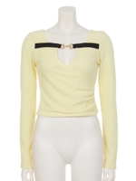 ビットカシュクールプルオーバー/ピンク