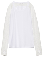 【emmi yoga】シースループルオーバー/SAX