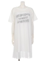 リメイクメッシュワンピース/オフ