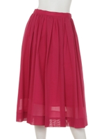 ボイルギャザーSK/ピンク