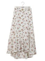 イレヘムレトロ切替スカート/ホワイト