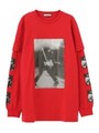 TシャツレイヤードL/S TEE/オフホワイト
