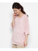 アクリルコットンデザインニット/オフホワイト(003)