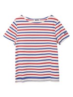 STRIPED TOP/レッド