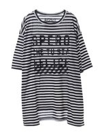 'SPERO...’T-shirt/白黒ボーダー