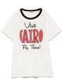 CAIROスーベニアTシャツ/PNK