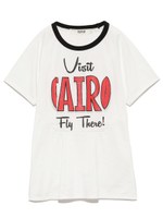 CAIROスーベニアTシャツ/PNK