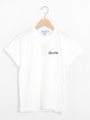 ジムフレックス半袖ロゴ刺繍Tシャツ/ホワイト