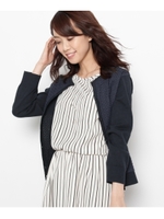 チュールサークルカーディガンニット/ホワイト(001)