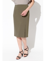 《B ability》ベネシャンジャージースカート/モカグレー5(025)