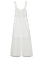 【emmi atelier】バックリボンロンパース/WHT