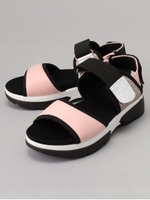 グリッタースポーティ-サンダル/ピンク