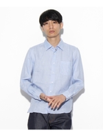 フランダースリネンシャツ/ライトブルー(091)