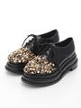【JEFFREY CAMPBELL】オーナメント付厚底シューズ/ブラック