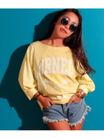 【anap mimpi】リメイク風デザインプルオーバー/グレー(006)