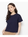 カリフォルニアコットン ポケット付きTシャツ/イエロー系(030)