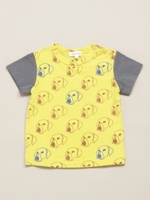 notsobig　DOG BABY Tシャツ/イエロー