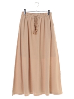 ＜ＷＥＢ限定大きな・小さなサイズ＞カットマキシギャザースカート/ベージュ