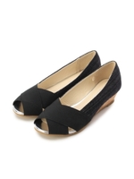 コンビオープントゥサンダル/アイボリー(304)