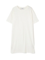 フォルムTシャツワンピース/ブラウン(050)