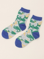 くじらJQ SOCKS/ブルー