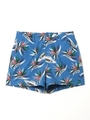 LEAFSTALK & UFO SHORT PANTS/ブルー